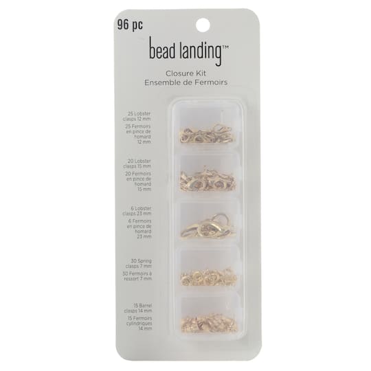 6 Pack: Closure Variety Kit by Bead Landing™